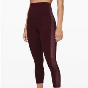 Lululemon super high rise legging. Worn once.